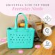 thumbnail image 5 of Bolsa de mano Simply Southern Simply Tote, grande, impermeable, espuma de mar, 5 of 7