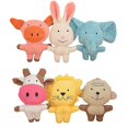 thumbnail image 2 of Lindos animales de peluche para perros, divertidos juguetes chirriantes para mascotas, cachorros, mordedores, juguetes interactivos, accesorios con sonido para mascotas, suministros, mono, 2 of 5