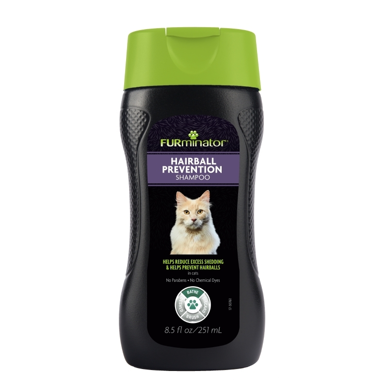 FURminator Hairball Prevention Shampoo 8.5 Ounces, For Cats Walmart