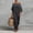 Black, variant on 2026 Women's Minimalist Linen Dress, Off-The-Shoulder Batwing Sleeve Striped Patchwork Straight-Cut Loose Long Maxi Dress, Off Shoulder Striped Vacation Loose Sundress Black L