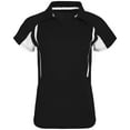 thumbnail image 3 of Holloway Sportswear 2XL Womens Avenger Polo Black/White 222730, 3 of 4
