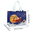 thumbnail image 2 of uhnmki Large Storage for Holiday Organizer with Drawstring Closure Reusable Santa Sack for Lights Wreaths Wrapping and Festive, 2 of 5