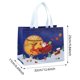 thumbnail image 2 of Gran bolsa de almacenamiento para fiestas con cierre de cordón Bolsa de Papá Noel reutilizable para luces, coronas, envoltorios y fiestas, 2 of 5