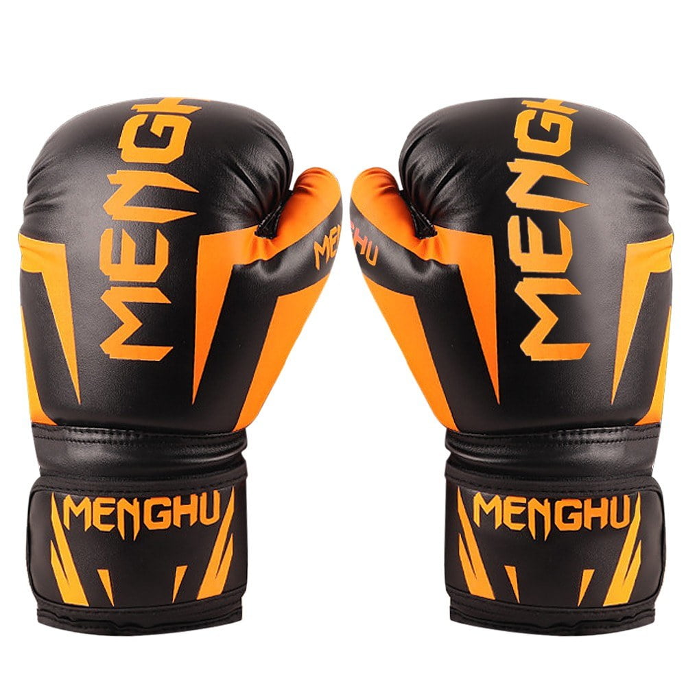 12oz Boxing Gloves with Wrist Support for Kickboxing and Muay Thai