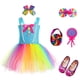 thumbnail image 1 of Vestido de princesa de lujo con varita de piruleta para niña, disfraz de graduación, ropa de fiesta de cumpleaños zhangyuxiang unisex, 1 of 2
