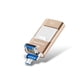thumbnail image 1 of Flash Drive For Iphone 128GB/64GB/32GB, 4-in-1 Usb C-shaped Memory Stick, Photo Stick External Storage Thumb Drive For Iphone Ipad Android Computer, 1 of 5