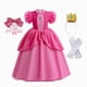 thumbnail image 1 of Vestido de Cosplay de princesa Peach para niña, traje de juego de rol para fiesta de cumpleaños, traje de actuación escénica para niños, vestidos de fantasía de Carnaval Fivean unisex, 1 of 2