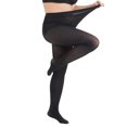 thumbnail image 1 of Femmes Solide Sexy Élastique Respirant Entrejambe Plus Size Bas Chaussettes, 1 of 4