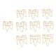 thumbnail image 4 of 100 clips de papel de corona de metal multifuncionales, resistentes al óxido, con proceso de galvanoplastia que evita resbalones, bonitos y divertidos clips de papel., 4 of 14