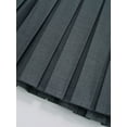 thumbnail image 6 of TSSOE School Uniform Girls Pleated Mini Skirt High Waist A-line Tennis Skirts Gray 11-12, 6 of 7