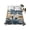 Light Beige Gray Green Tan, variant on Navy Blue Ombre Forest Flat Sheet Only Twin Size, Soft Breathable Bed Top Sheets for Mattress, Watercolor Abstract Art Tree Luxury Bedding Flat Sheets for Home Hotel Bedroom Bed Protection