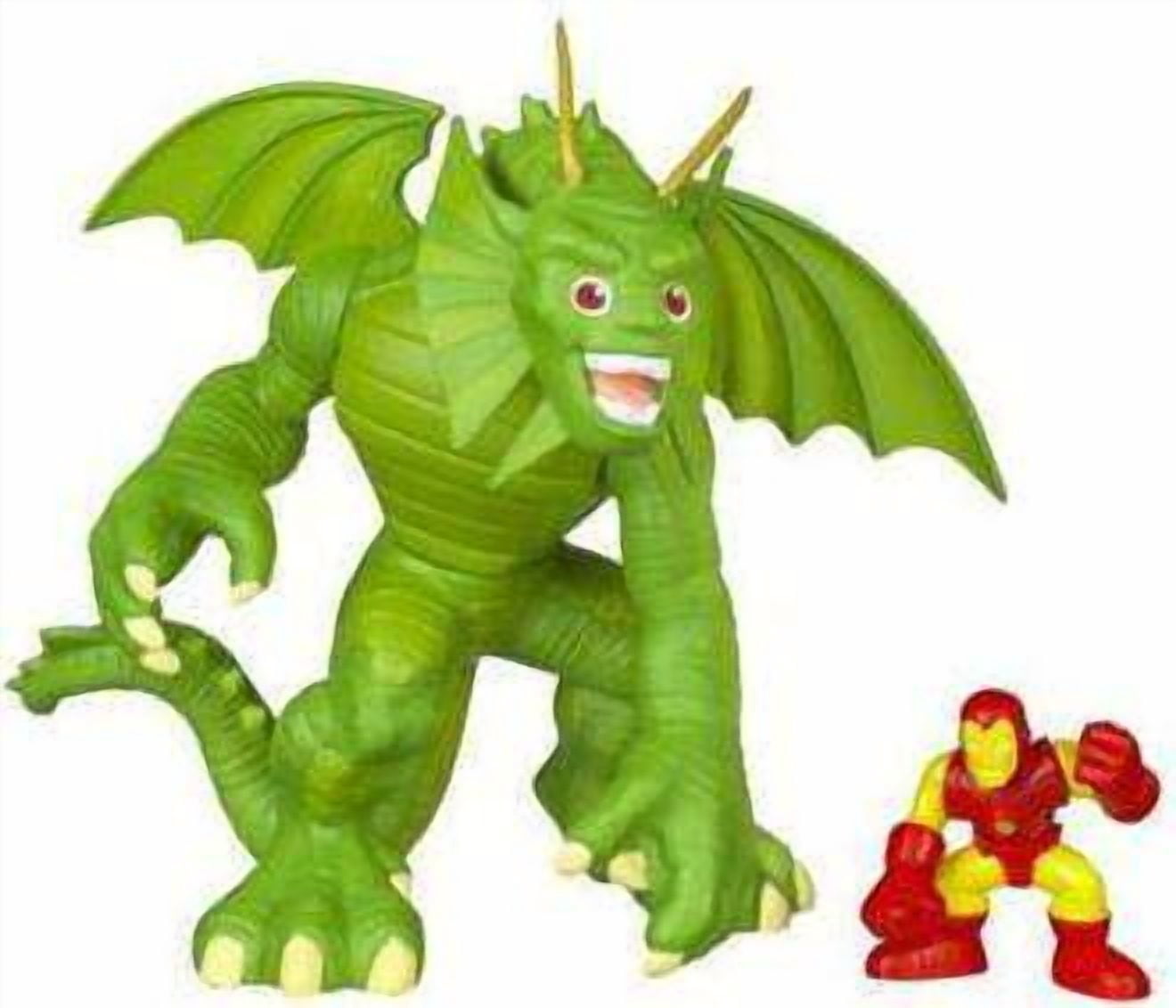 Hasbro Marvel Super Hero Squad Series 3 Iron Man & Fin Fang Foom Action Figure, 2 Pack
