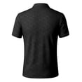 thumbnail image 4 of BRANROY Mens Polo Shirts Short Sleeve - Shirts for Men Golf and Casual, Father's Day Shirts, Summer Business Casual, Lightweight Soft Shirts,Black,XL, 4 of 5