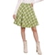 thumbnail image 1 of Falda A Línea de Mujer con Cintura Elástica a la Rodilla de Lana XS Verde Claro, 1 of 6
