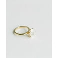 thumbnail image 3 of solitaire jewels 3.75CT Oval Moissanite Solitaire Engagement Ring For Women, 10K Yellow Gold, 3 of 5