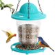 thumbnail image 1 of Bird Feeder, Hanging Wild Bird Feeder For Outside, 520ml Squirrel Proof Bird Feeders With Rotating L, 1 of 5