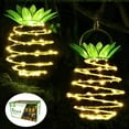 thumbnail image 5 of SOWAZ Solar Outdoor Hanging Pineapple Lanterns, 2 Count, 5 of 14