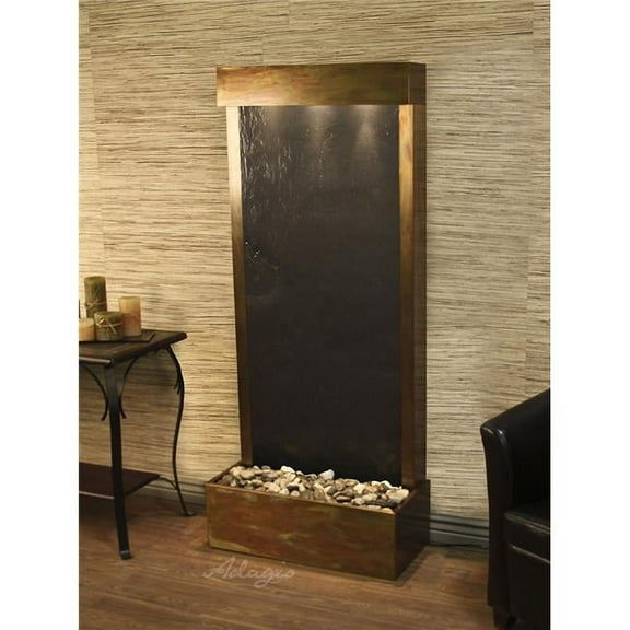 Adagio Harmony River Fountain - Flush Mount - Antique Bronze - Choose Options