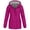 Hot Pink, variant on Lenago Womens Hooded Raincoat Lightweight Fit Plus Size Solid Color Waterproof Dressy Zip up Rain Jacket Windbreaker with Pockets