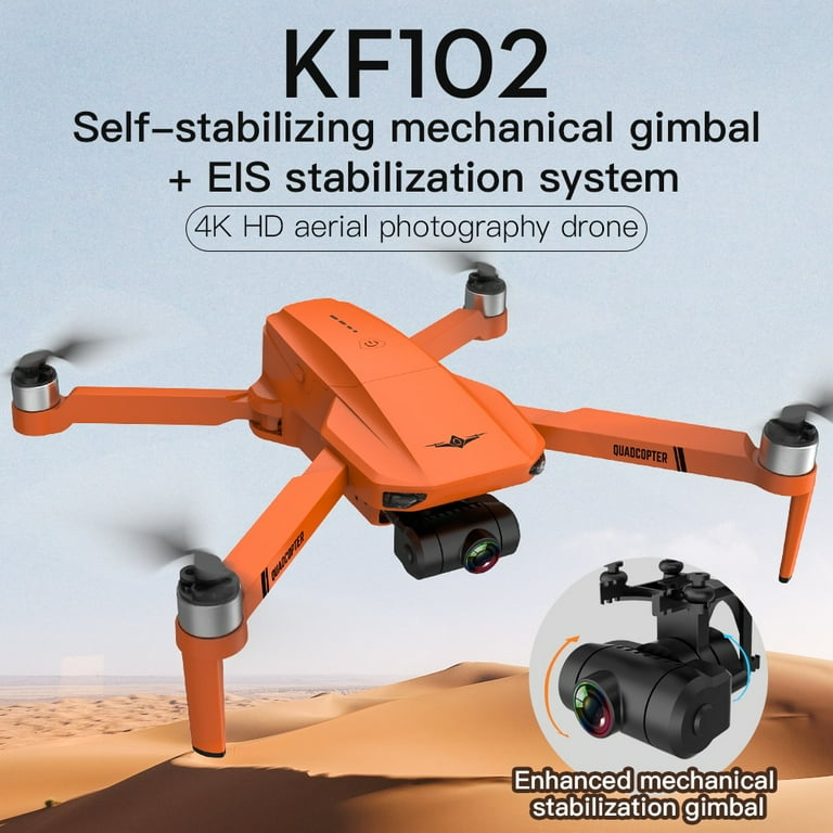 KF102 GPS Drone with UHD Camera 1080P for Adults,2-Axis Gimbal