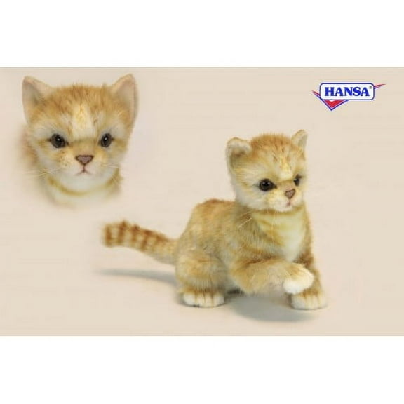 Hansa Ginger Kitten Plush Toy