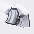 thumbnail image 4 of Jamsmile Toddler Girls Sets Sports Outfits Athletic Short Sleeve Tees And Shorts Gym 2 Piece Set Kids Girls Tracksuits, 4 of 5