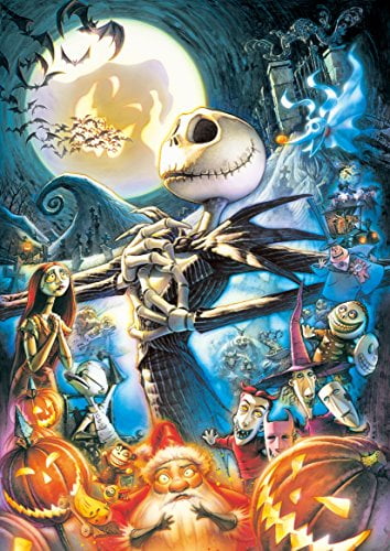 Disney's The Nightmare Before Christmas "Graveyard" 300 Piece Jigsaw Puzzle 