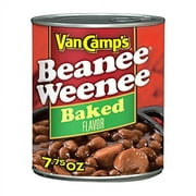 Van Camp's Baked Beanee Weenee, Canned Food, 7.75 OZ
