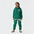 thumbnail image 2 of Gelikeya Valentines Day Hoodies Set for Kids Boys Girls Outfits Fashion Print Long Sleeve Sweatshirt Pants 2 Piece Spring Fall Clothes, Dark Green & 2-3 Years, 2 of 4