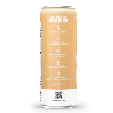 ZOA PINEAPPLE COCONUT ZERO SUGAR , 12 FL OZ ALUMINUM CAN, 0% ABV