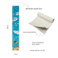 thumbnail image 2 of Etiqueta De La Pared Del Océano, Tabla De Crecimiento Para Niños, Tabla De Altura Para Niños Y Niñas, Pegatina De Tabla De Crecimiento, Calcomanía De Tabla De Crecimiento, 2 of 4