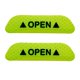 thumbnail image 1 of 2 pegatinas reflectantes para puerta de coche, cinta reflectora de advertencia, calcomanía de seguridad de visibilidad nocturna, cinta impermeable, repuestos para mascotas Verde, 1 of 8