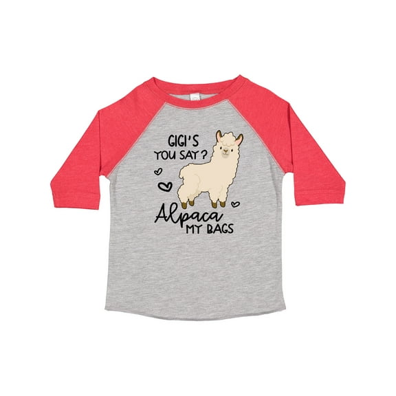Inktastic Gigi's You Say Alpaca My Bags Boys or Girls Toddler T-Shirt