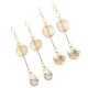 thumbnail image 4 of Pendientes de Gancho de Gota Para Mujer Fernando flores 8.5cm, 4 of 8