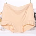 thumbnail image 4 of Stichou Cotton Underwear for Women, Women's Underwear High-Waisted Premium Cotton Full Coverage Ladies Panties Beige XL, 4 of 5