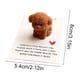 thumbnail image 3 of Tarjeta de regalo con diseño de osito de peluche y perrito de resina: tarjeta decorativa para notas escritas a mano, perfecta para cumpleaños, días festivos o muestras de agradecimiento., 3 of 6