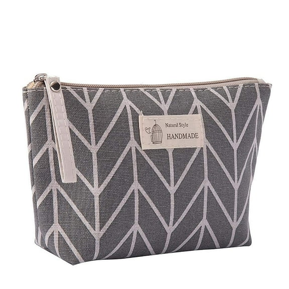 And Linen Large-Capacity Cosmetic Bag - Versatile Travel Organizer for Women