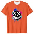 thumbnail image 5 of T Shirts for Men 2026 Summer Casual Short Sleeve Crewneck Ghost Face Graphic Tees Streetwear, 5 of 5