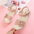 thumbnail image 6 of MEZZALL Toddler Girls Sandals For Everyday Wear Adjustable Hook And Loop Strap Comfortable Lightweight Casual Footwear For Kids Outdoor Play Spring Summer Cozy Baby Wear, 6 of 7