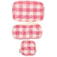 thumbnail image 1 of unbranded 3Ud Bolsa Organizadora De Maquillaje Con Manija Portátil Y Material Duradero En Color Variado, 1 of 5