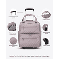 thumbnail image 5 of YOETEY Underseat Carry on Luggage - Softside Lightweight Suitcase with Wheels for Adult Trip 16 inch, 5 of 9