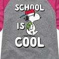 thumbnail image 3 of Peanuts - School is Cool - Toddler And Youth Girls Raglan Graphic T-Shirt, 3 of 6