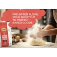 thumbnail image 2 of Shibolim Stone Ground White Whole Wheat Flour, 5lb | Triple Sifted Flour | 100% Whole Grain |Certified Kosher, 2 of 3