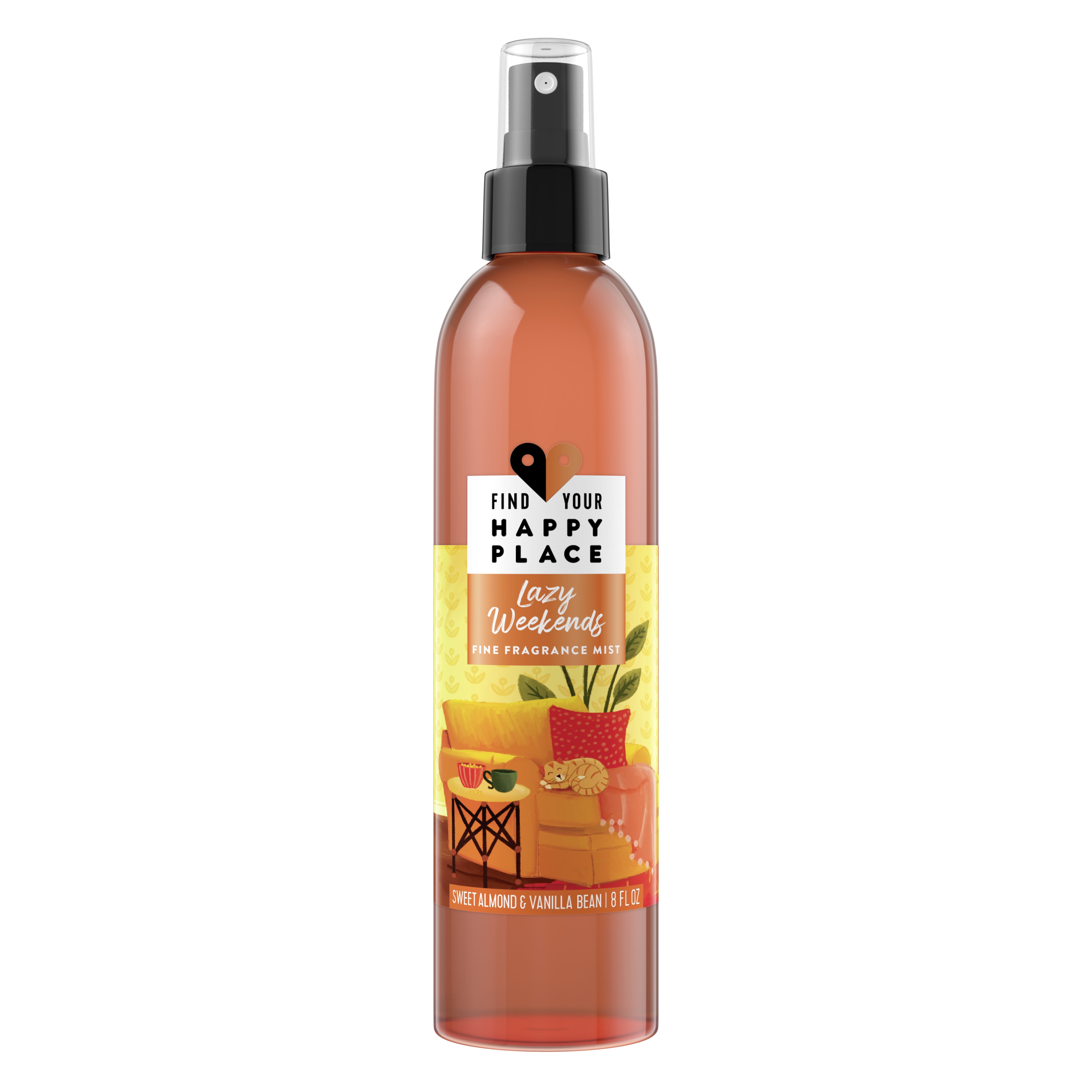 Find Your Happy Place Lazy Weekends Body Spray for Women, 8 Oz