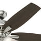 thumbnail image 4 of Ventilador de Techo Hunter Newsome Níquel Cepillado con tres luces 52 Pulgadas, 4 of 5