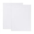 thumbnail image 2 of Superior Leo Cotton Geometric Border Bath Mat, 22" x 35", Set of 2, White, 2 of 10