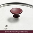 thumbnail image 6 of Tramontina Ceramaware 5-Quart Ceramic Nonstick Covered Dutch Oven Wine, 6 of 8