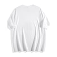 thumbnail image 2 of Fashionable Letter Print Women'S T-shirt - Comfortable And Relaxing, Round Neck, Suitable For All Seasons, Elegant And Casual Top, Shipped Locally, Pure Top For Summer, Essential For Elegant Parties, 2 of 4