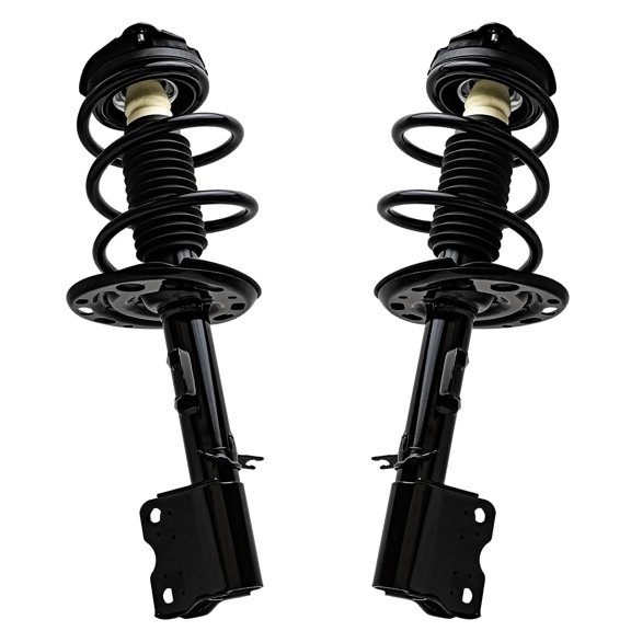 Detroit Axle - Front Struts w/Coil Spring Assembly Replacement for 2009 2010 2011 2012 2013 Nissan Murano - 2pc Set