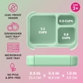 thumbnail image 6 of Bentgo Kids Stow & Go Lunch Box with Built-In Utensil, Leak-Proof Design, Removable Tray, Portion-Perfect Compartments for Kids and Teens (Strawberry), 6 of 6